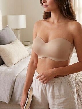 maidenform Full Coverage Strapless Underwire Bra 40DDD Black New